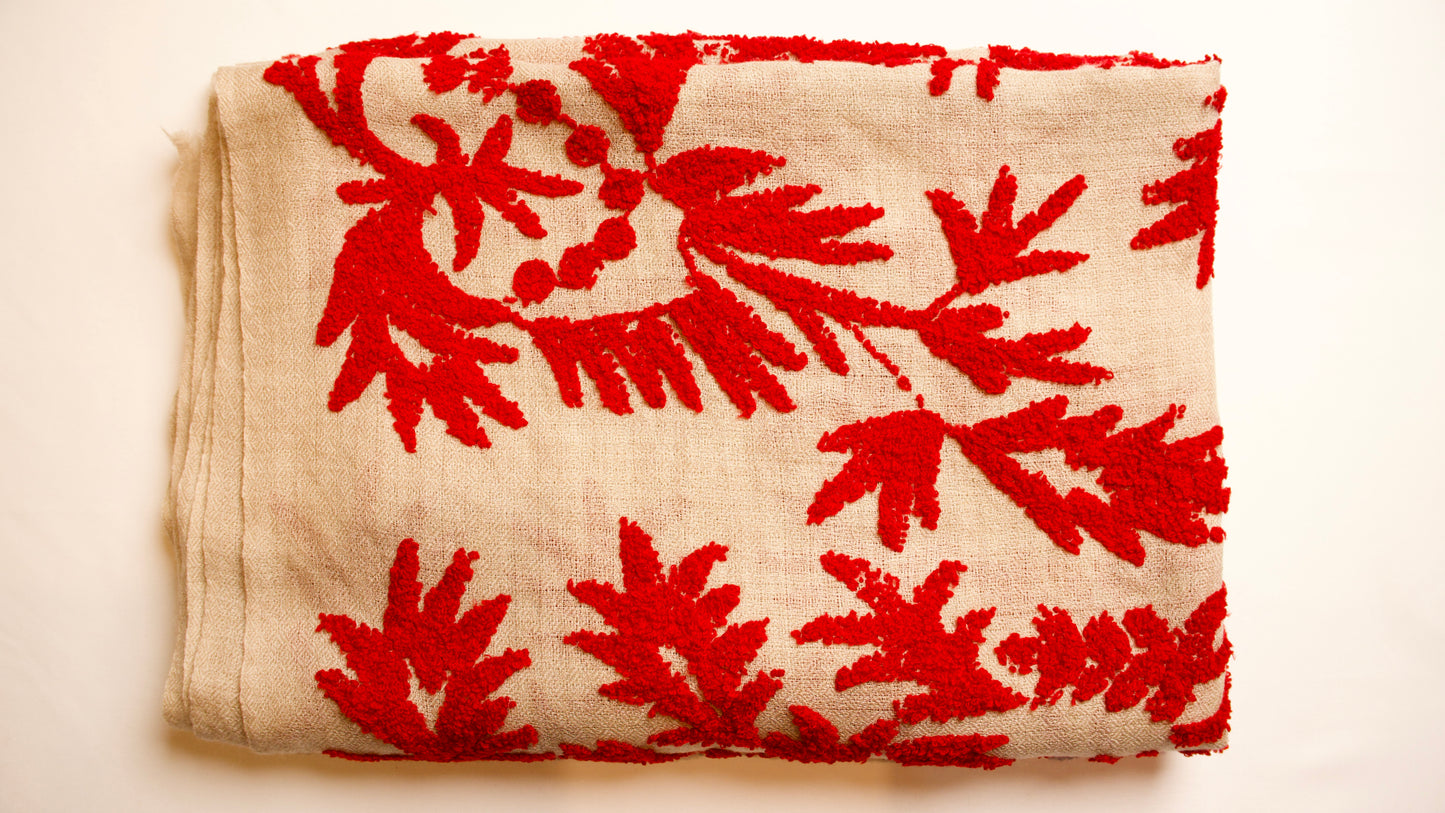 DivineHandicrafts Cashmere Hand Embroidery Scarf