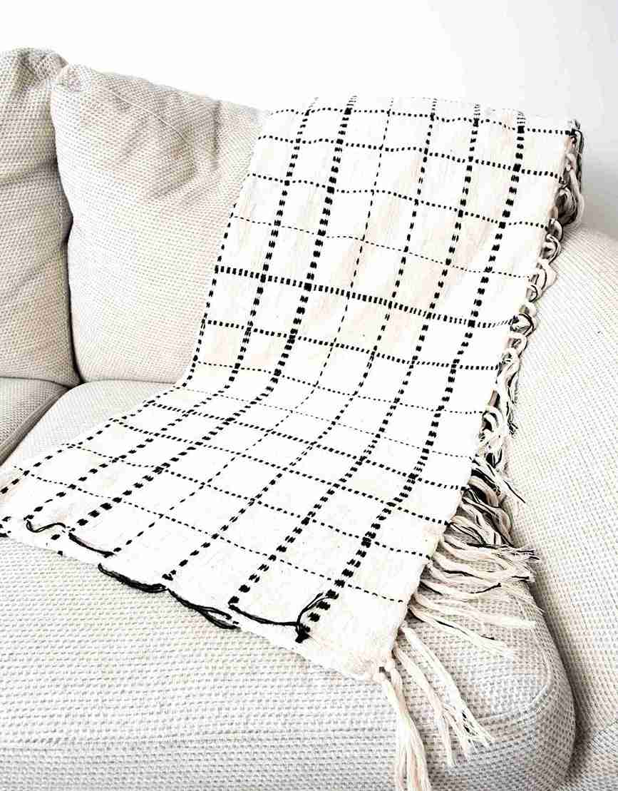 Cotton Blanket Unique Design Throw