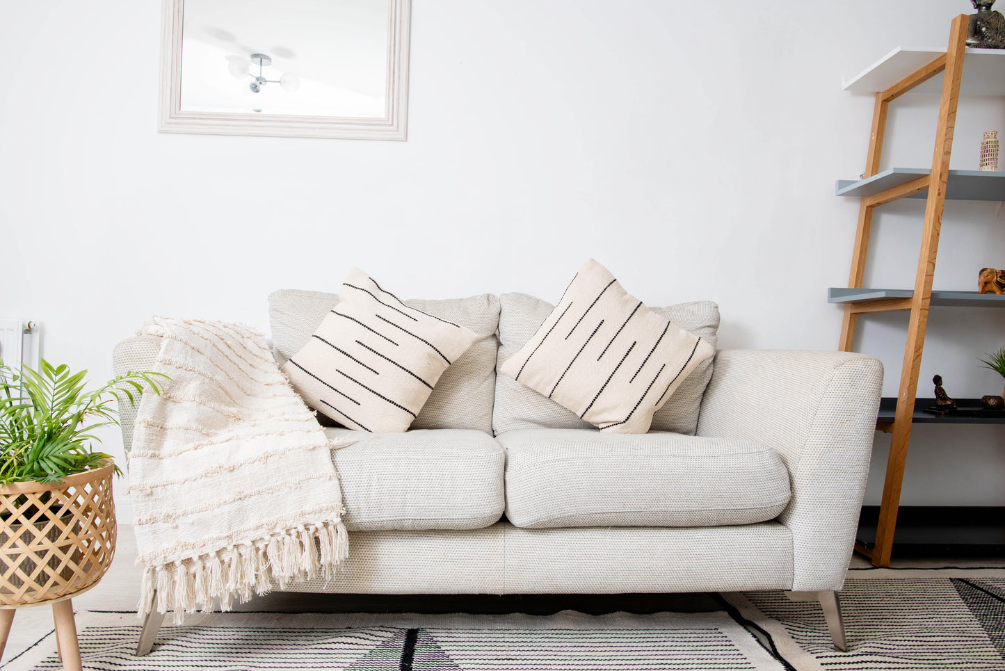 White Cushion Cover
