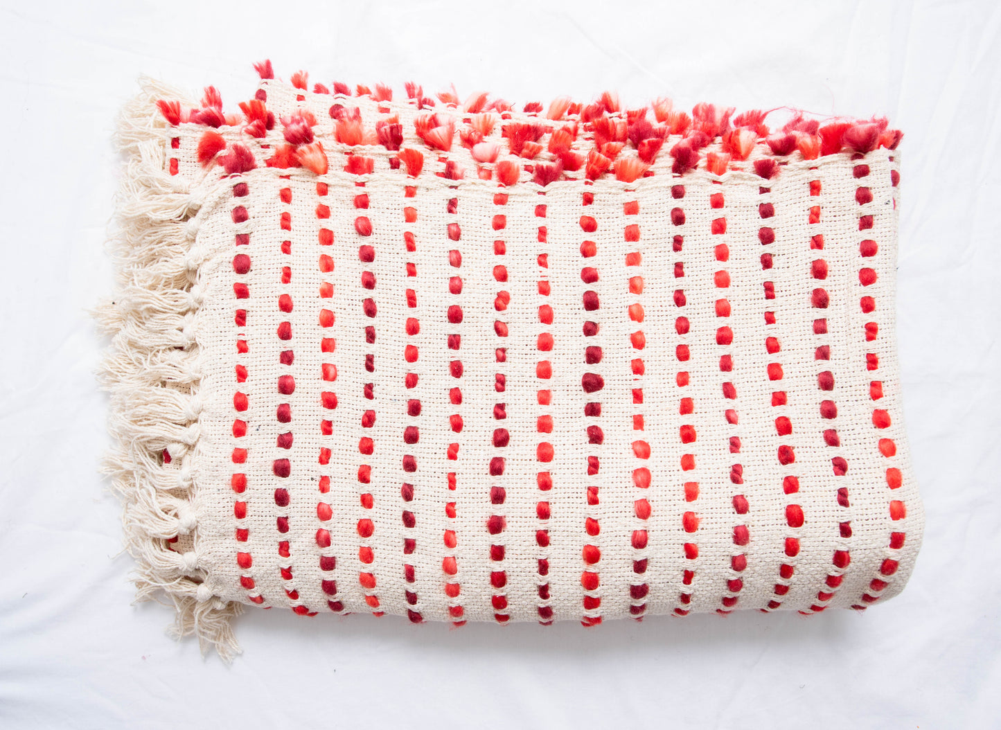 Multicolour Design Acrylic Throw