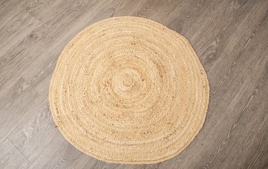 Jute Braided Round Rug