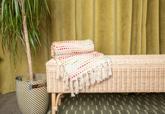 Cotton Blanket Designer Throw