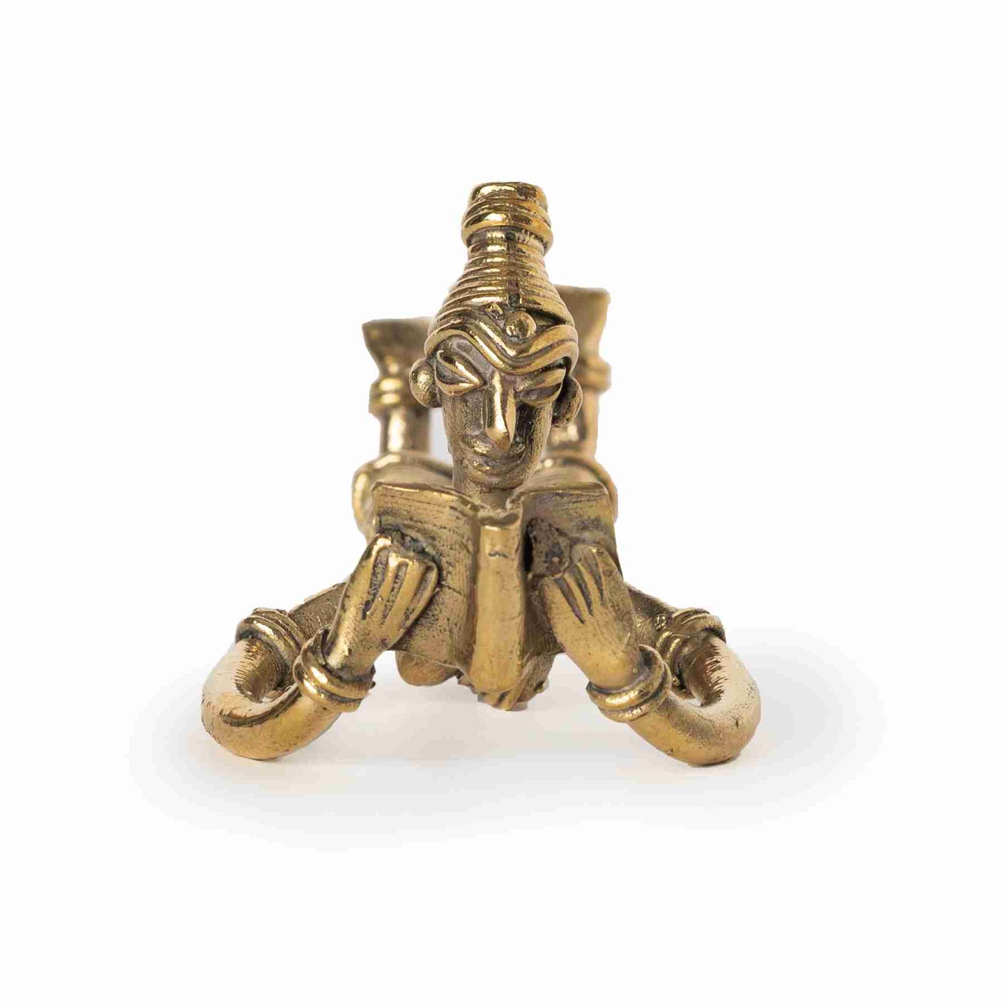 Handcrafted vintage wall hanging with intricate Dhokra metalwork, showcasing traditional artistry from Divine Handicrafts