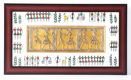Authentic Dhokra Framed Wall Art
