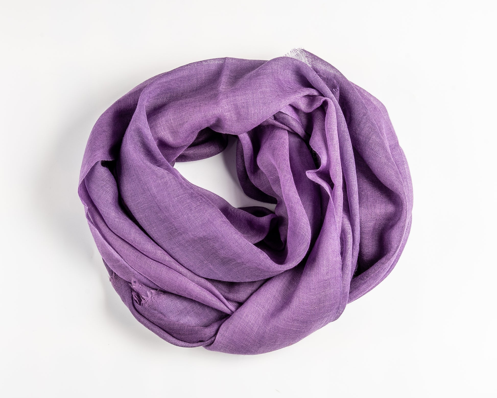 Purple Handloom Scarf