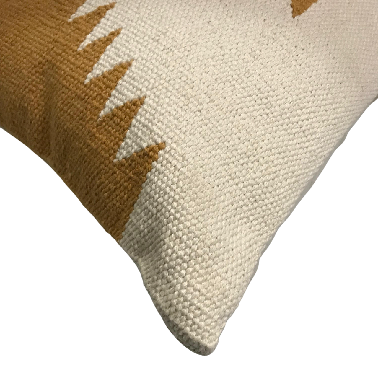 DivineHandicrafts Handcrafted Pure Yellow Family Cotton Cushion Covers-Set of 4