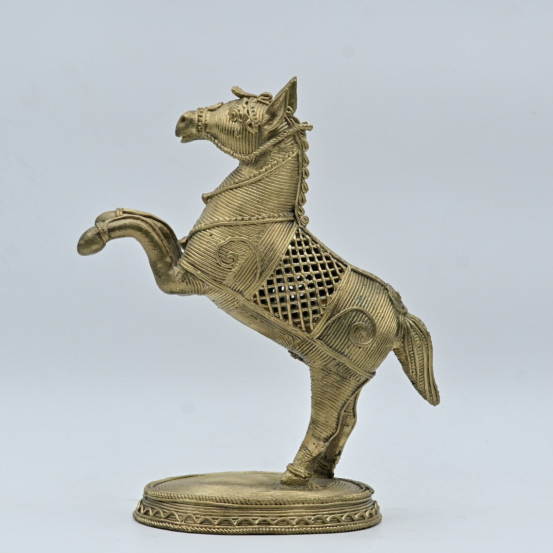 Golden Warrior Horse