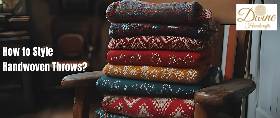 How to Style Handwoven Throws