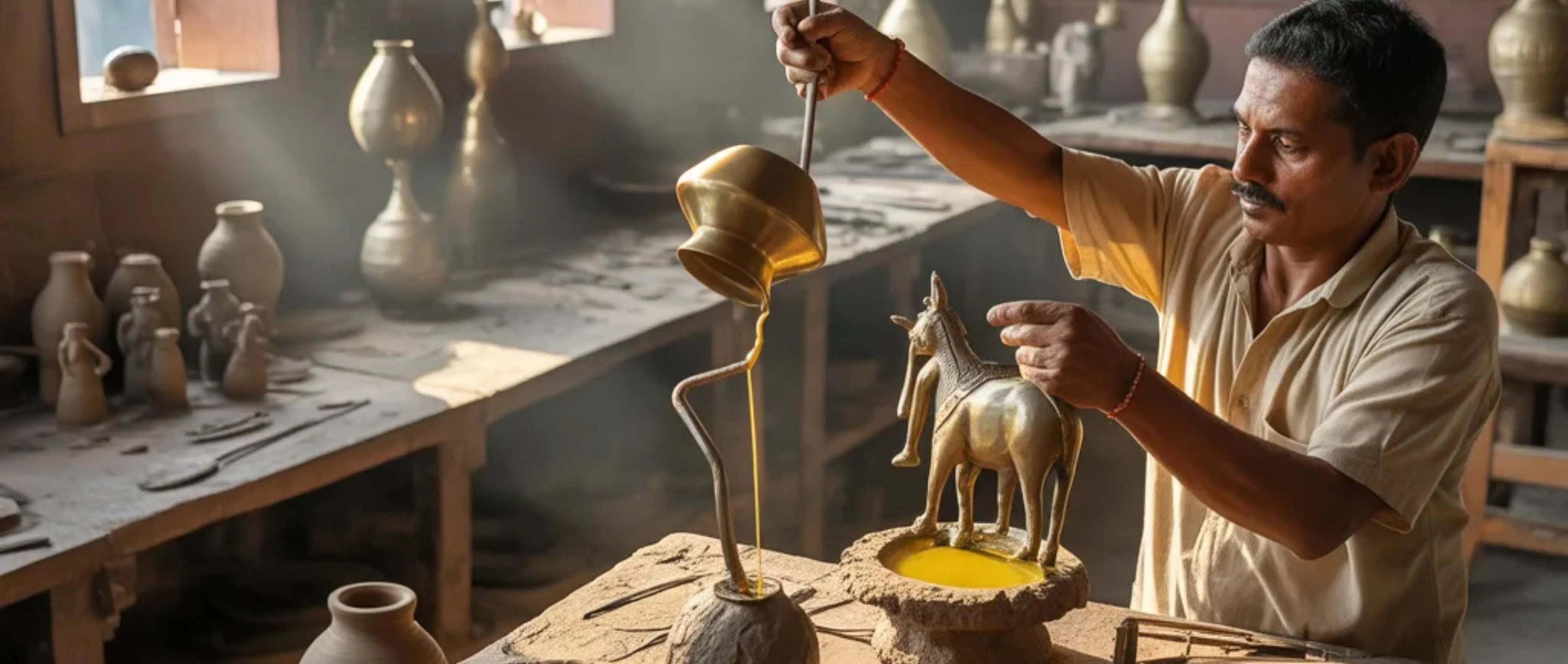 How Is Dhokra Art Made Step by Step Inside a Real Artisan Workshop