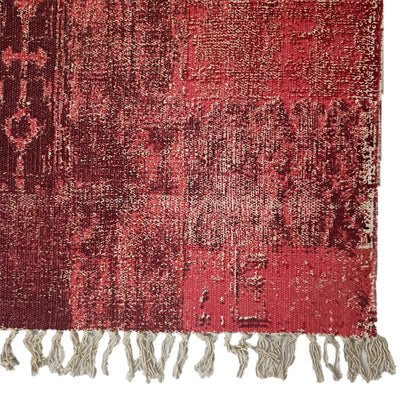 Traditional Printed Cotton Rug