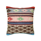 Handmade Jute Multicolour Designer Cushion Cover Set of 2