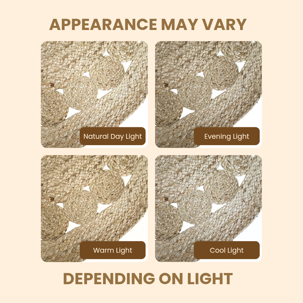 Rug Appearance by Light