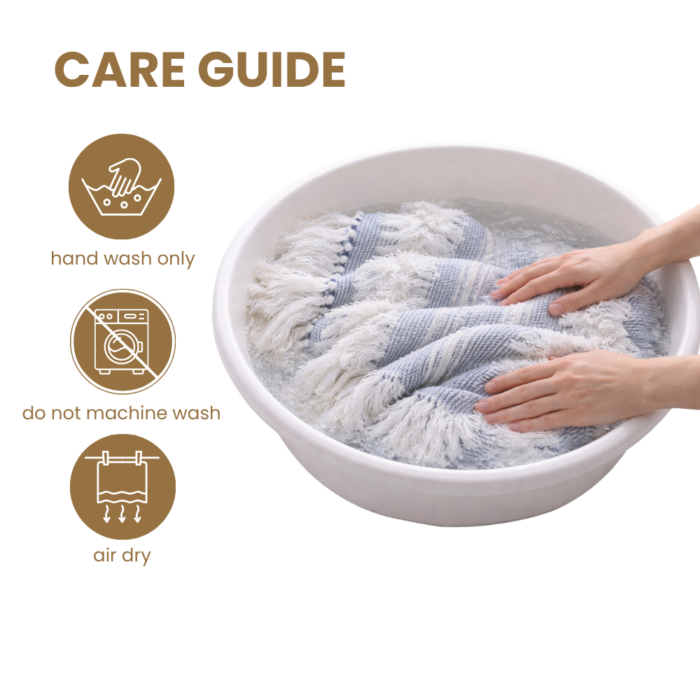 Designer Acrylic-Cotton Throw Blanket, Luxury