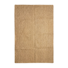 Handwoven Rectangle Jute Carpet Mat, Farmhouse Runner