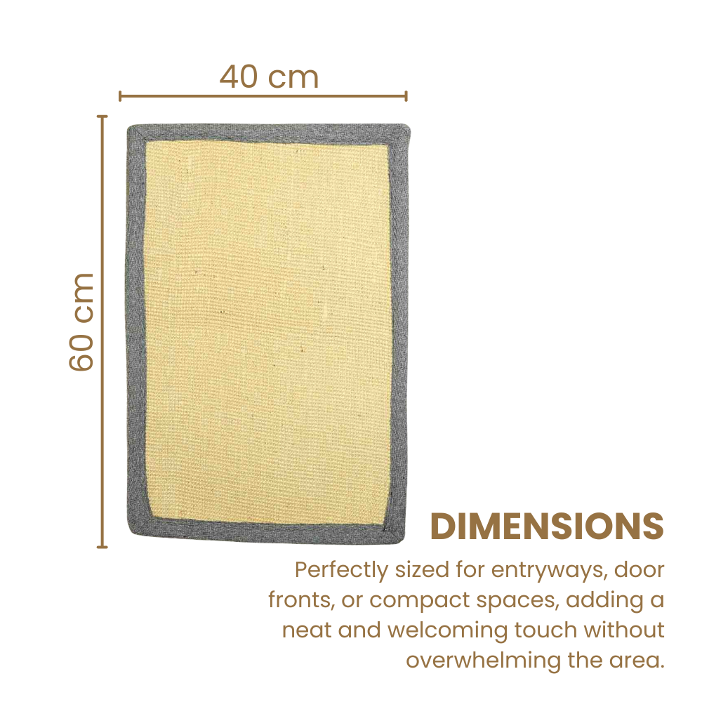 Jute Sisal Doormat & Bathmat