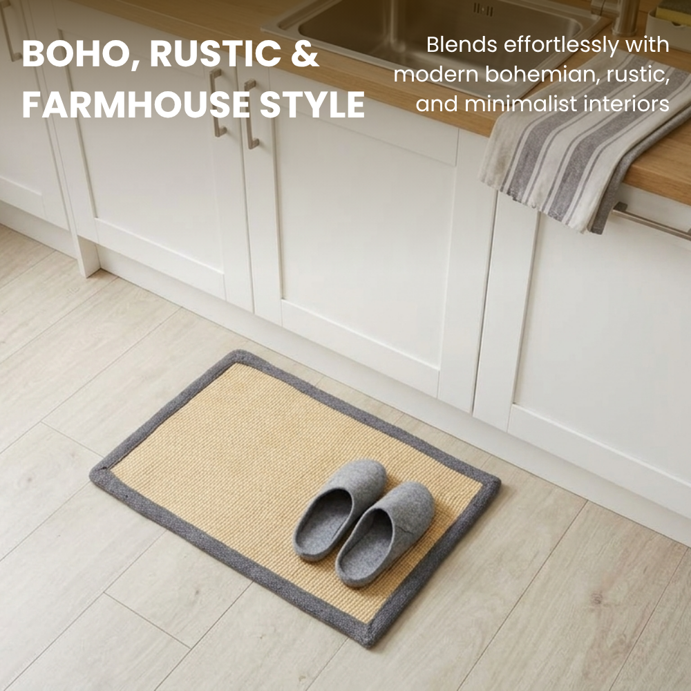 Jute Sisal Doormat & Bathmat