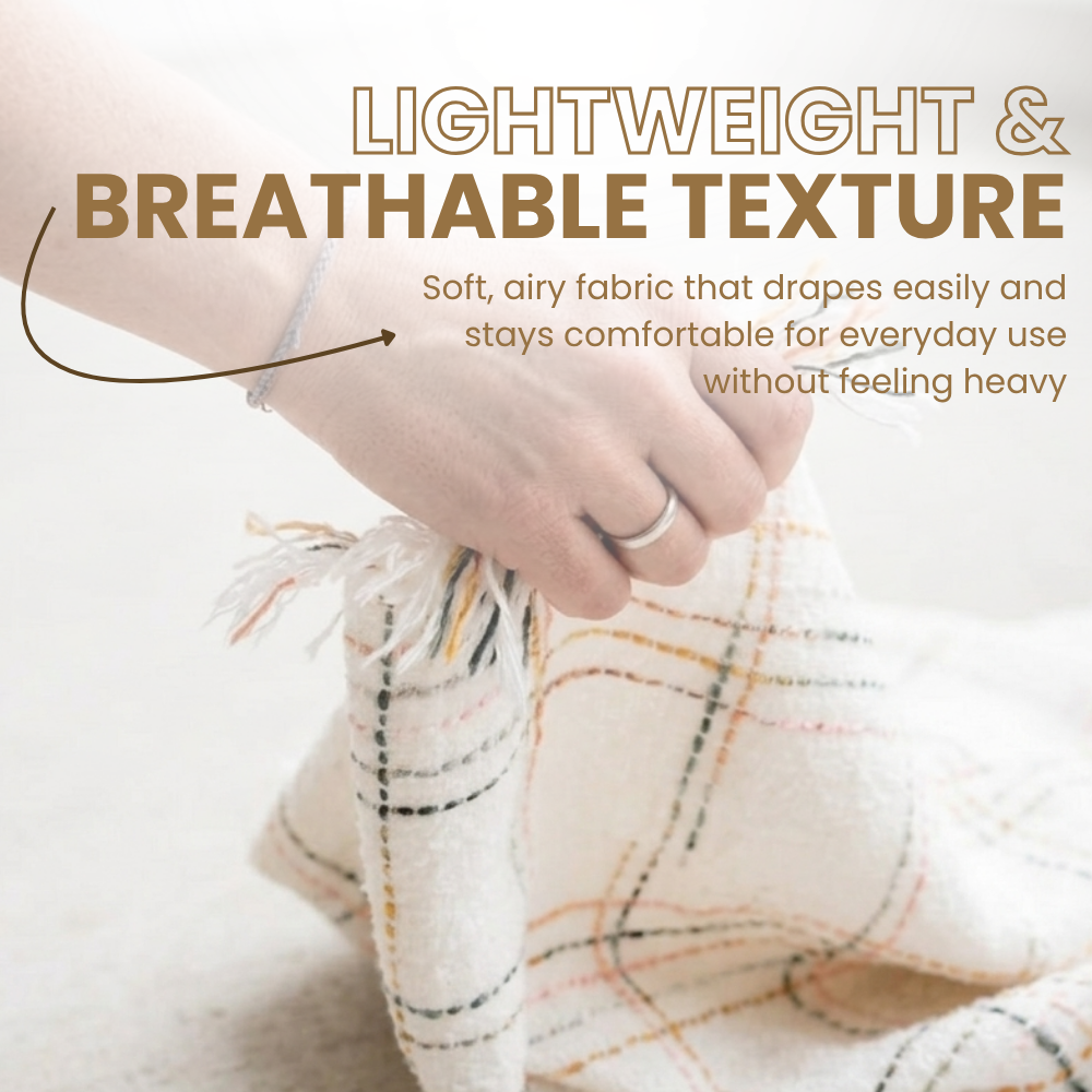 Lightweight White Acrylic Premium Throw 50x60in