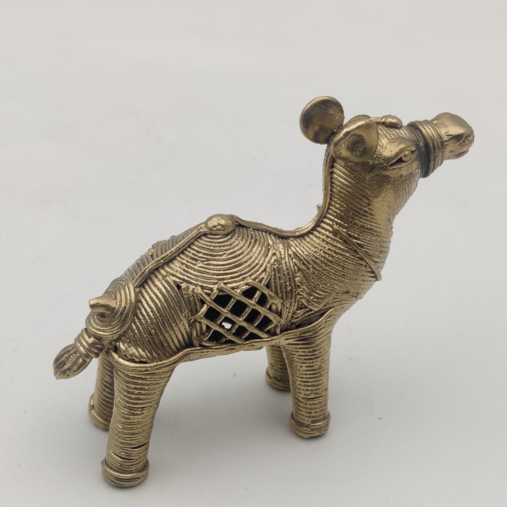 A handicraft Brass Camel
