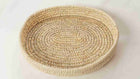 Handmade Sabai Beige Serving Tray
