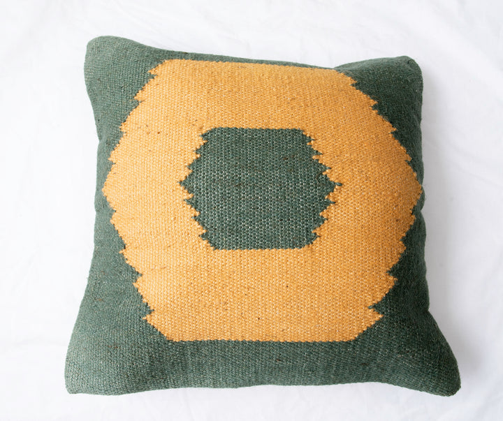 Green Pillow and Cushion Cover

