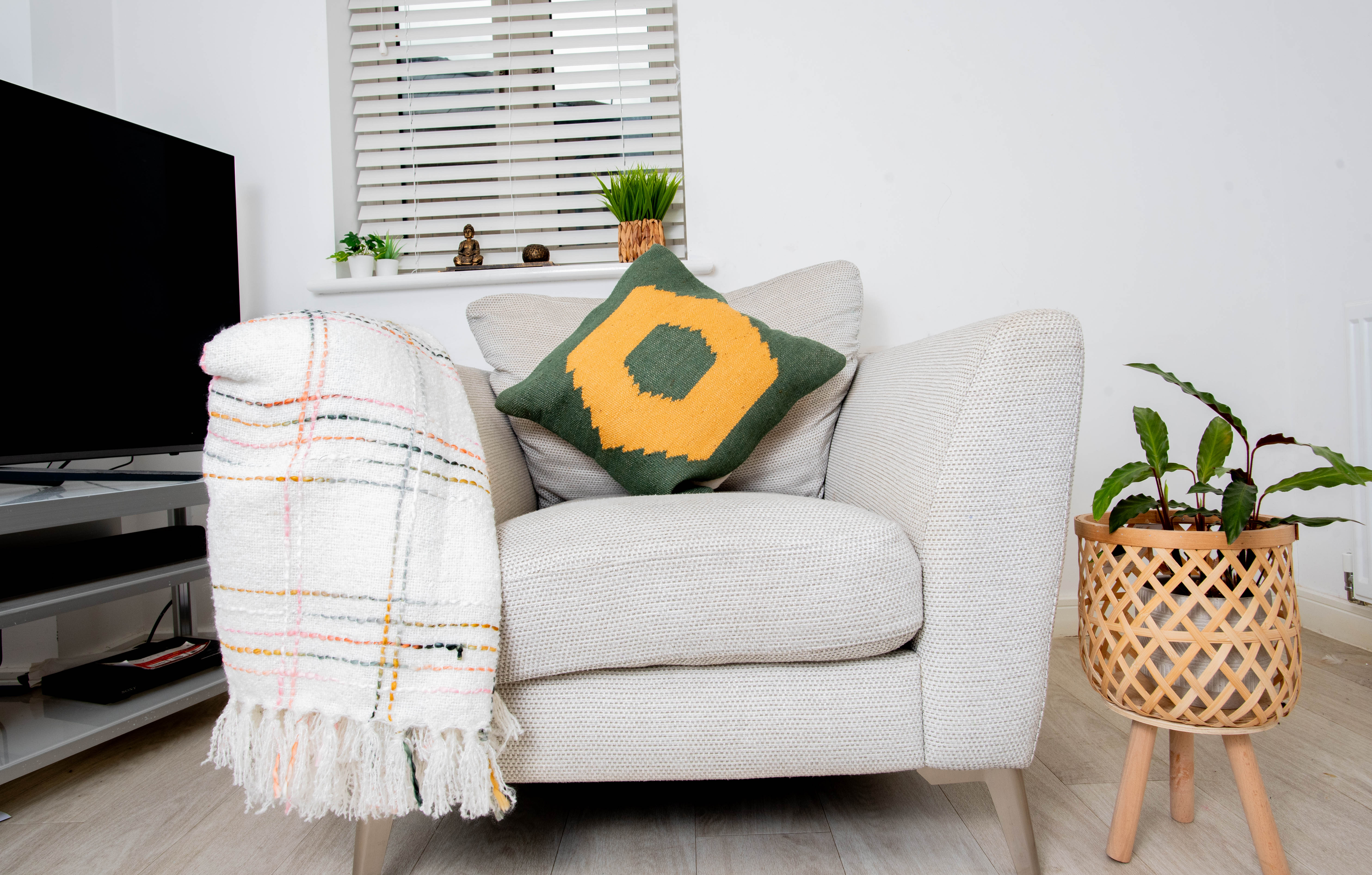 Green Pillow and Cushion Cover
