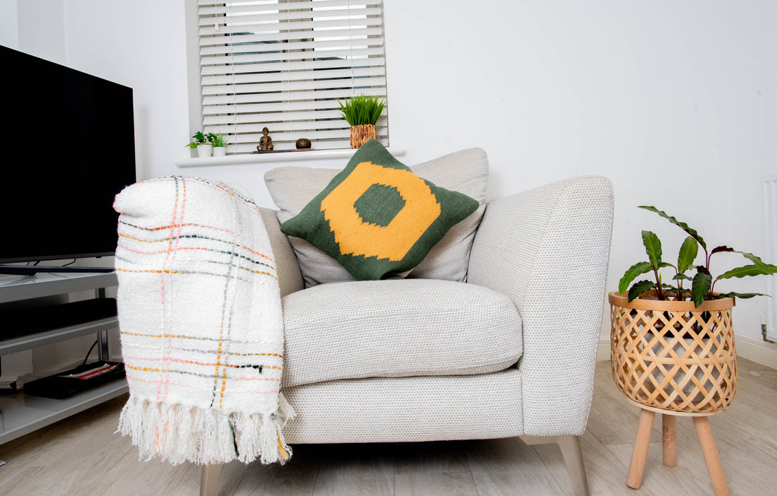 Green Pillow and Cushion Cover
