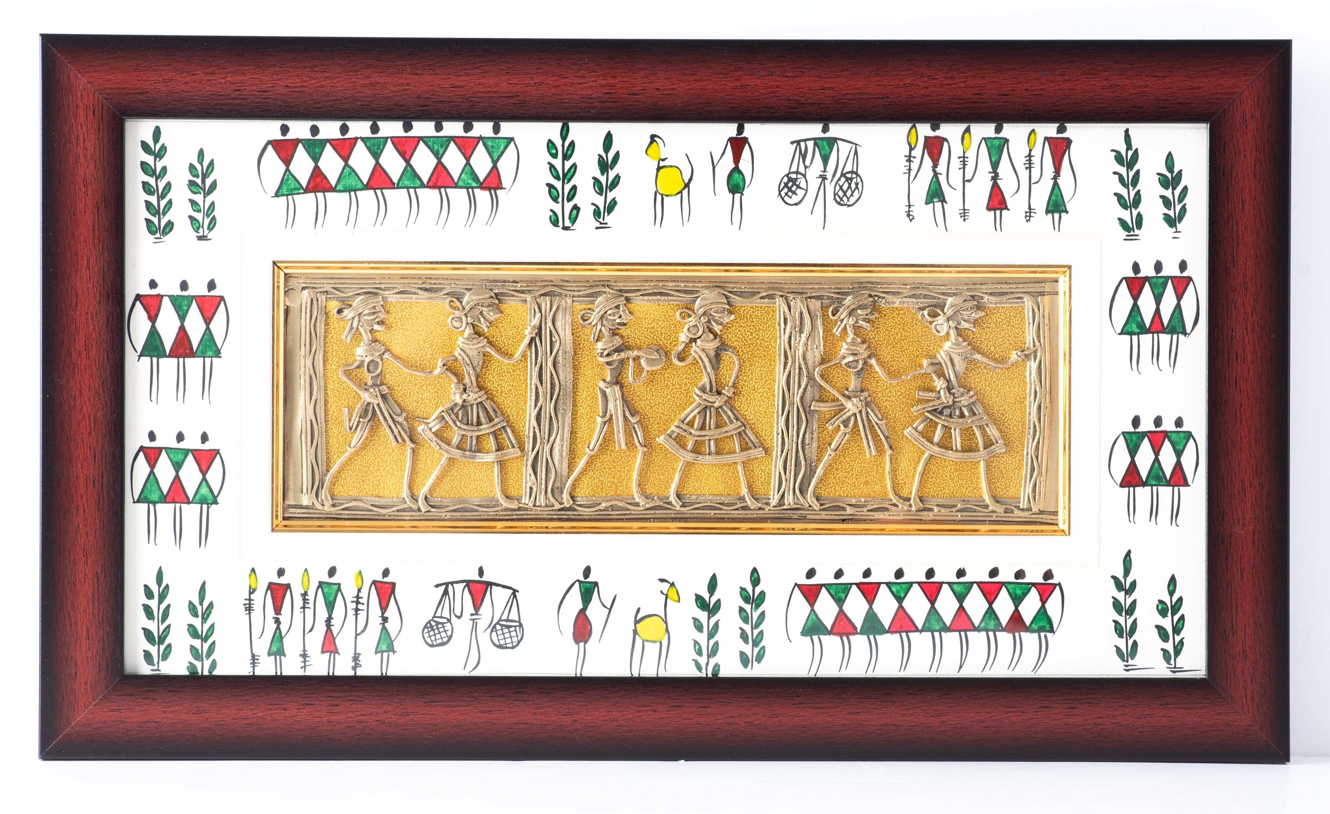 Authentic Dhokra Framed Wall Art
