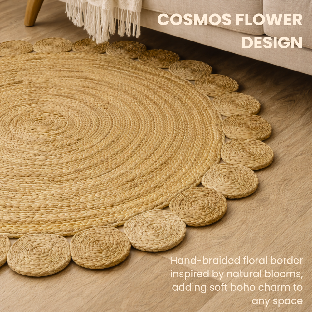 Cosmos Flower design rug 