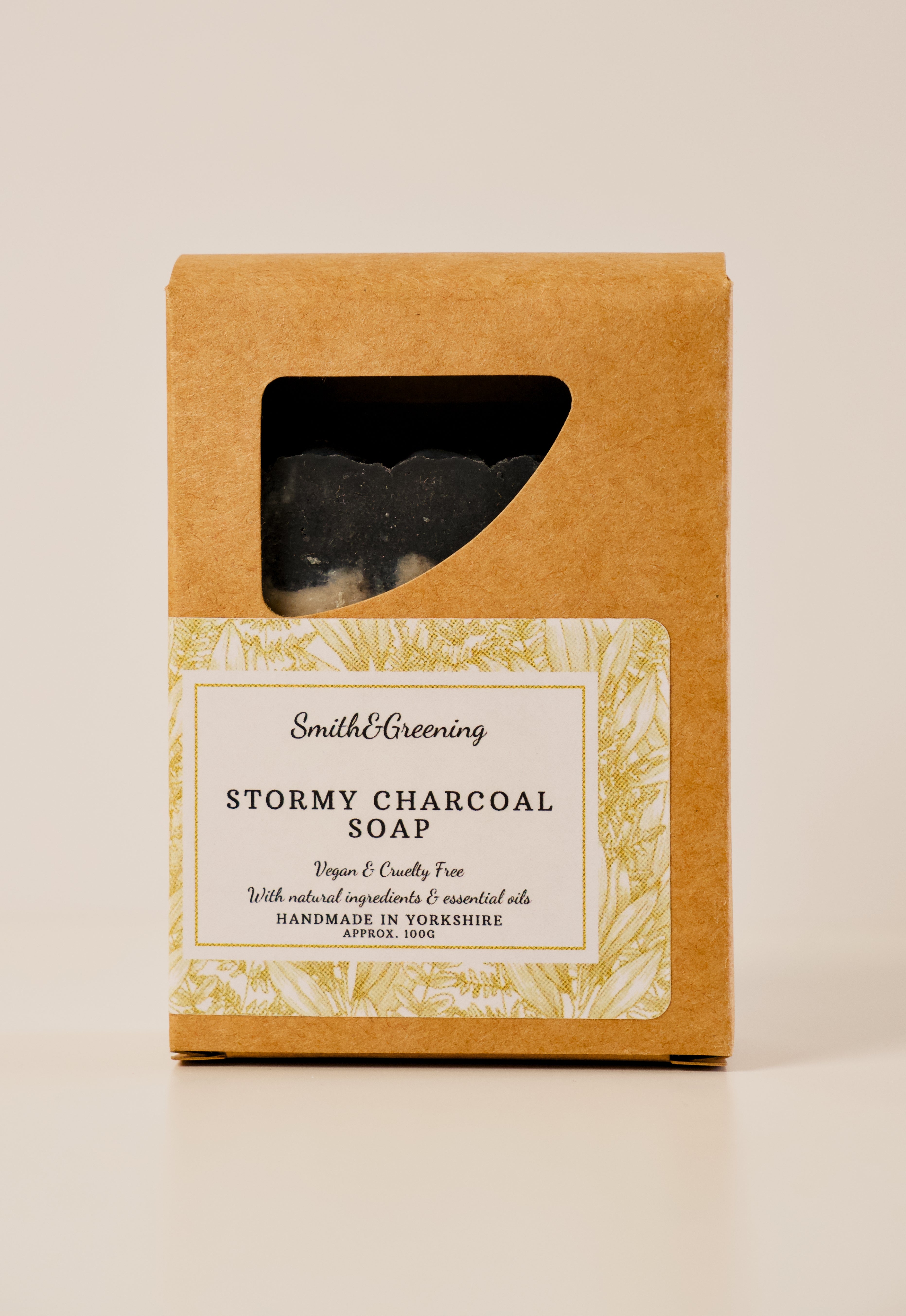 UK Natural Handmade Hand,Face and Body Soap | Carcoal Bar
