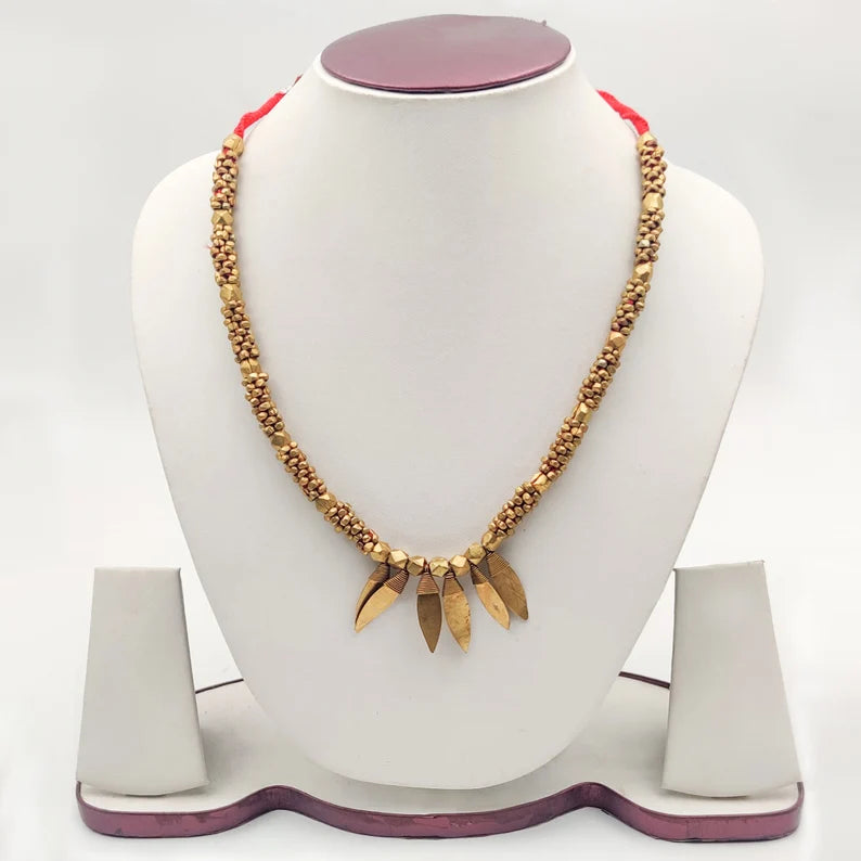 Golden Premium with Matching Ear Ring 
