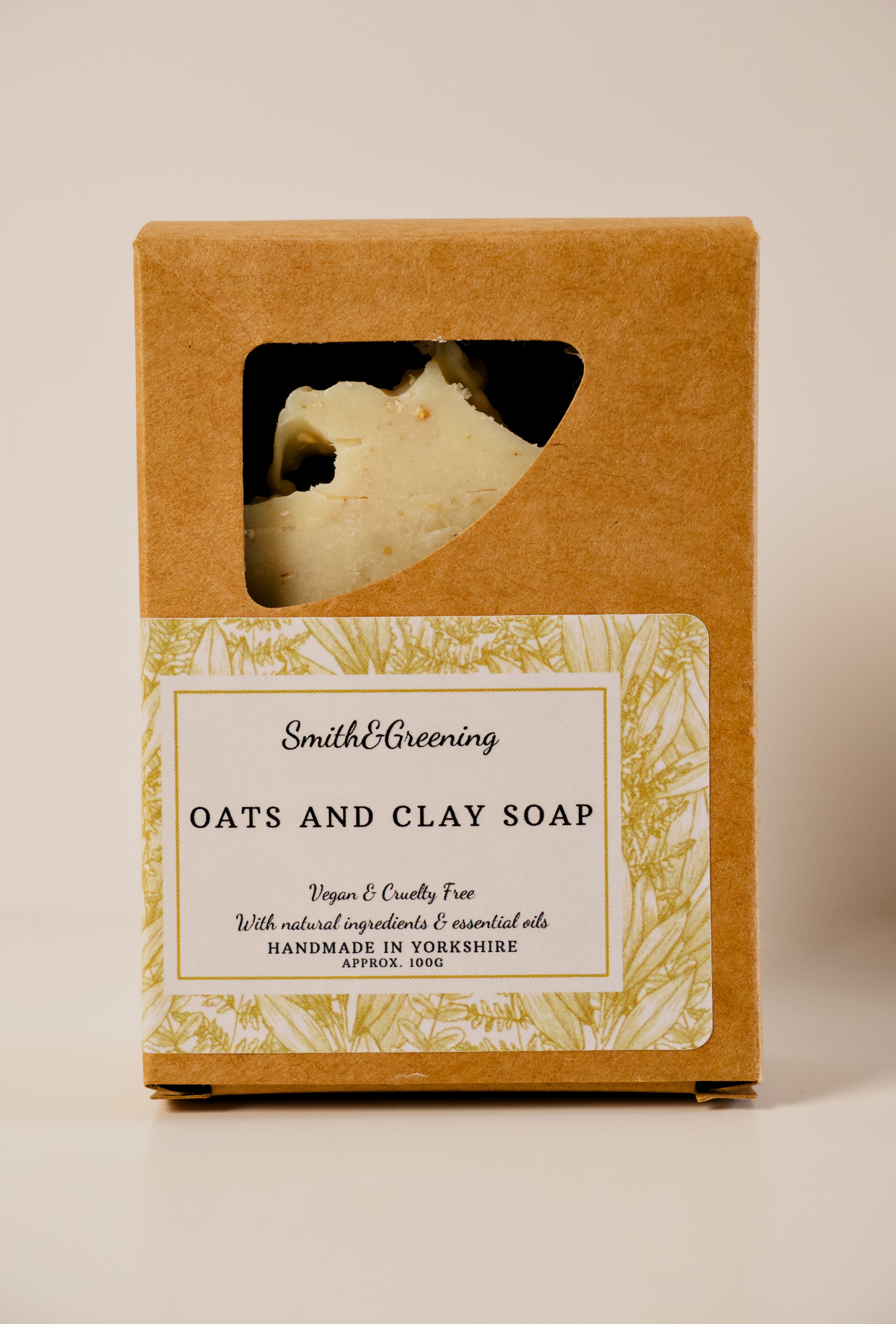 UK Natural Handmade Hand,Face and Body Soap | Oats Bar