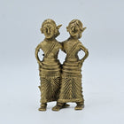 Tribal Dancing Couple Statue